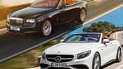 Mercedes S63 AMG Cabrio Vergleich Rolls-Royce Dawn