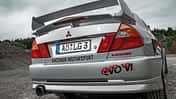 Mitsubishi Lancer Evo, Heckansicht