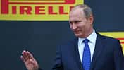 Wladimir Putin - Bernie Ecclestone - GP Russland 2015 - Sochi - Rennen