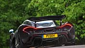 McLaren P1, Heckansicht