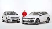 VW Tiguan, alt gegen neu, Impression
