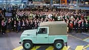 Land Rover Defender Abschied