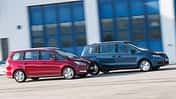 Ford Galaxy 1.5 Ecoboost, VW Sharan 1.4 TSI, Seitenansicht