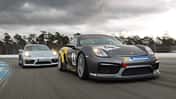 Porsche Cayman GT4 und GT4 Clubsport, Tracktest, Impression