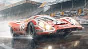 Historische Motorsport-Illustrationen - Unique & Limited - 2016