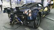 Pagani Huayra Pearl - Crash