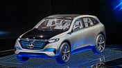 Mercedes Elektroauto SUV Paris Teaser