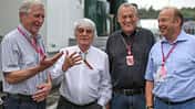 Peter Voll - Bernie Ecclestone - Paul Rosche - Raimund Kupferschmid - Formel 1