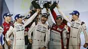 WEC - Sportwagen-WM - Bahrain 2016 - Podium