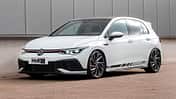 Der Golf 8 GTI Clubsport mit H&R Tieferlegungsfedern