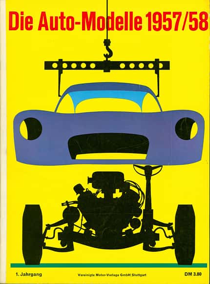 Auto Katalog 1957 Titel Auto Katalog 1957 Titel