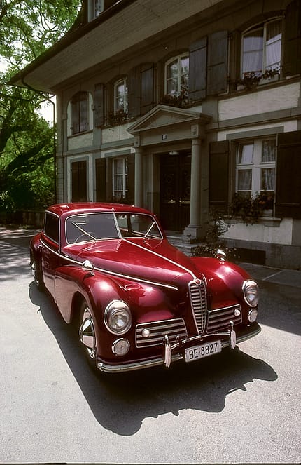 Alfa Romeo 6C 2500, Frontansicht