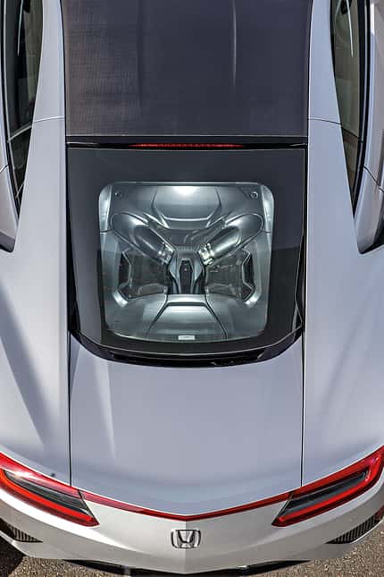 Honda NSX, ams2016, Einzeltest Honda NSX, Motor