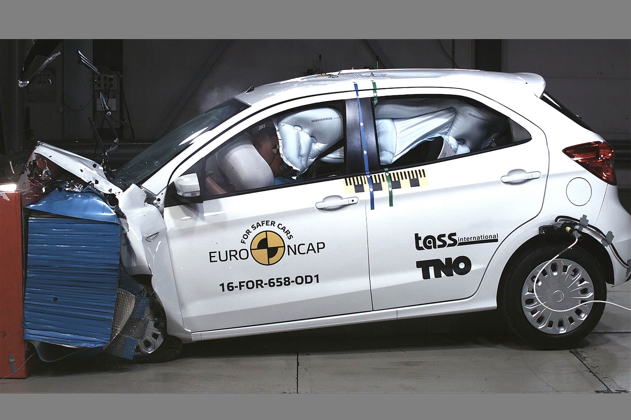EuroNCAP Crashtest 2017 Ford Ka+