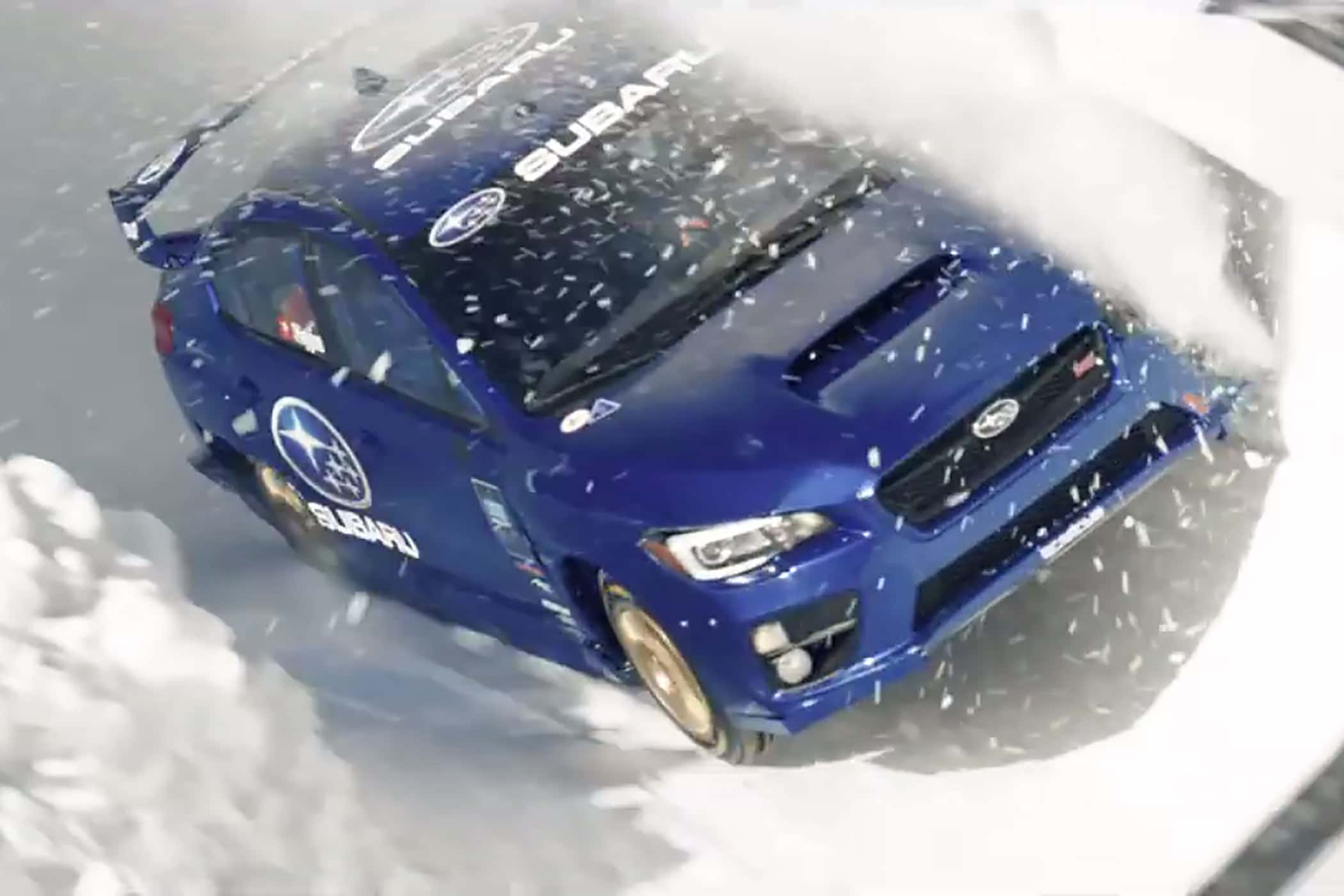 Subaru WRX STI Bobbahn St. Moritz