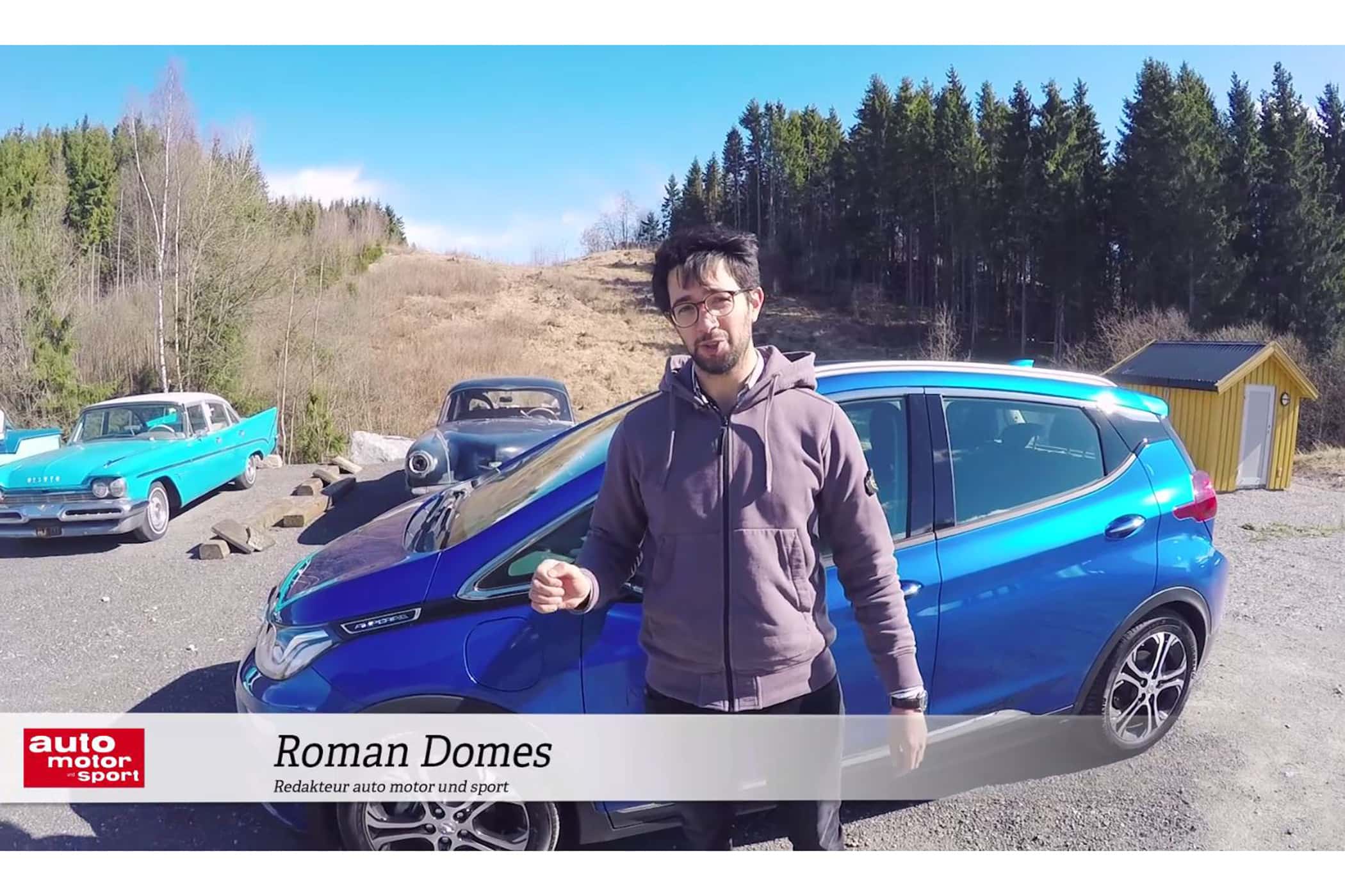 Opel Ampera-E im Video-Check, Roman Domes