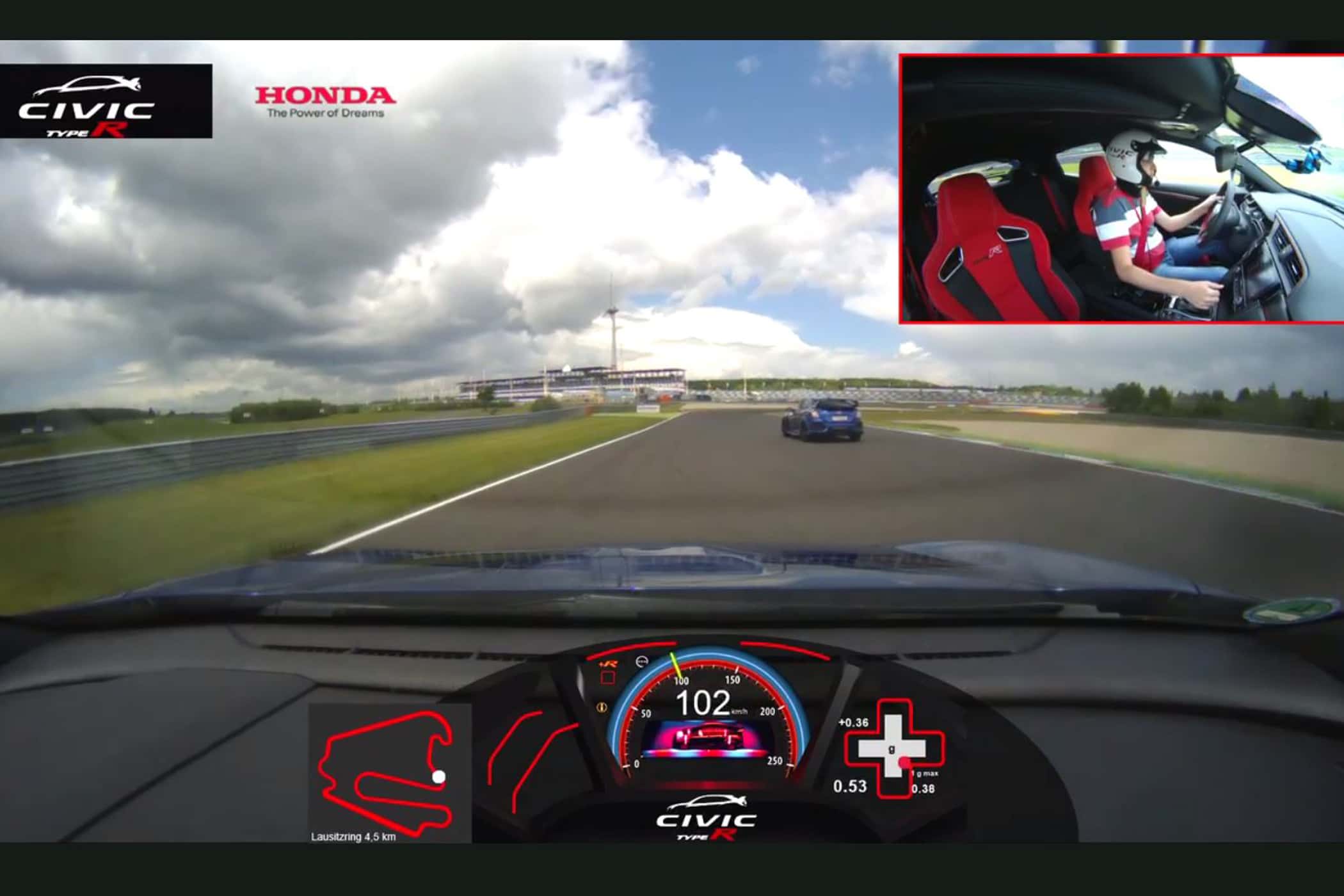 Honda Civic Type R im Tracktest