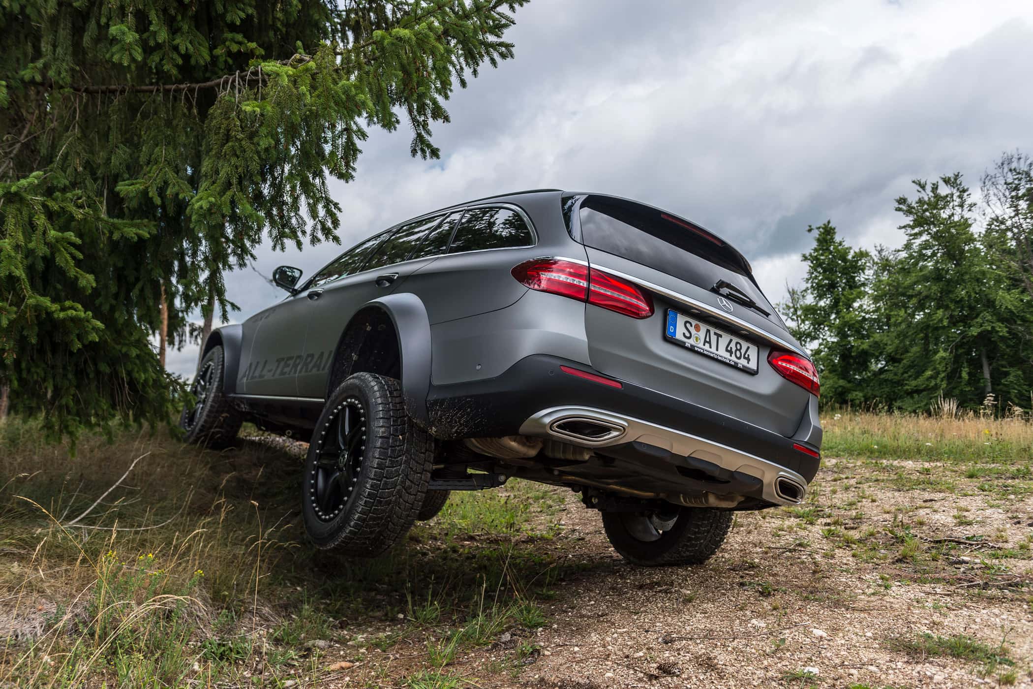 Mercedes E-Klasse All-Terrain 4x4² Mitfahrt Offroad 2017