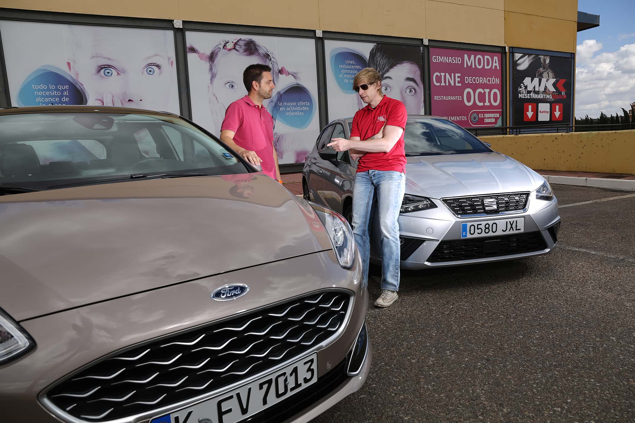 Ford Fiesta 1.0 Ecoboost Vignale, Seat Ibiza 1.0 EcoTSI Xcellence, Außenansicht