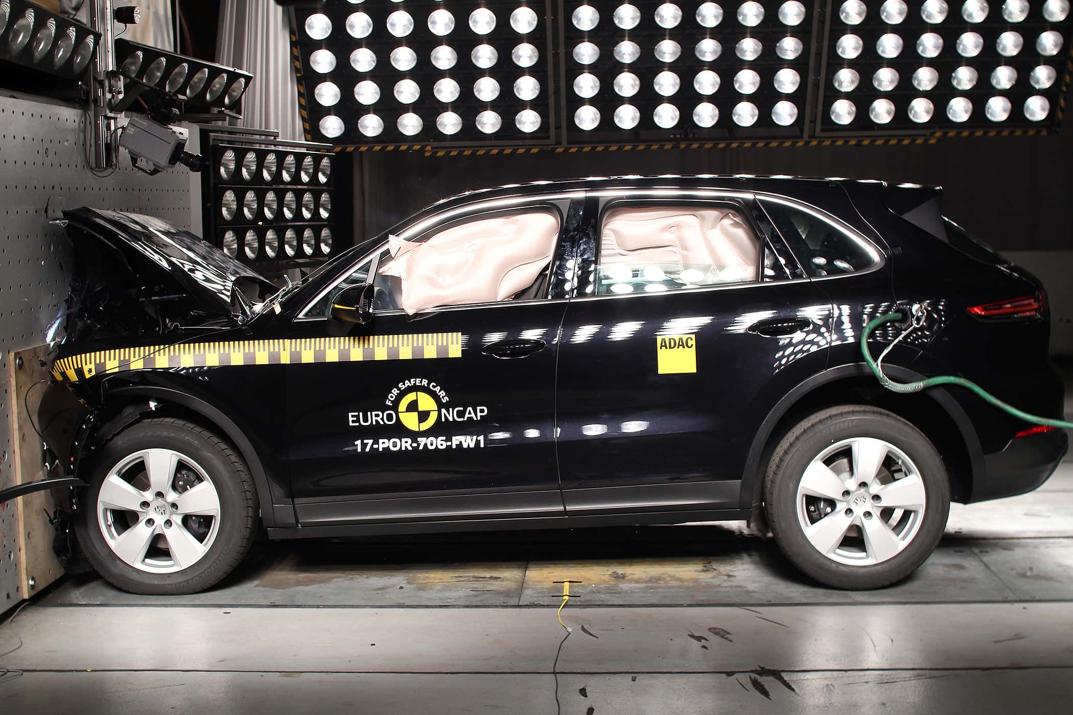 EuroNCAP Crashtest Porsche Cayenne