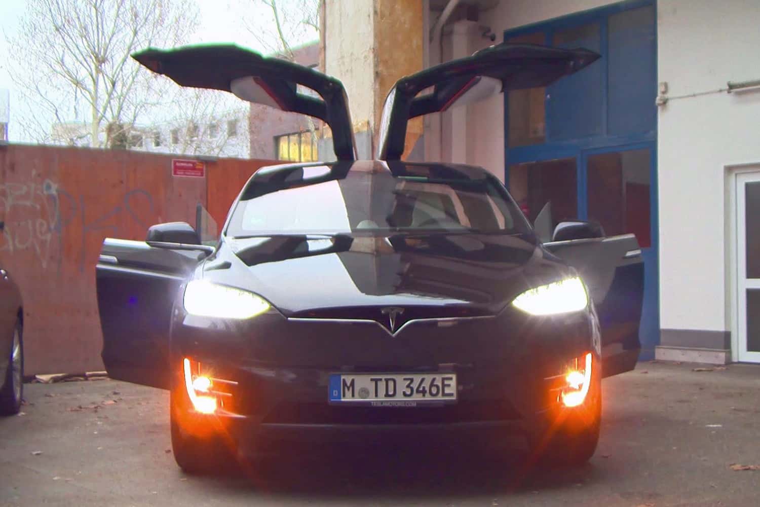 Tesla Model X, Easter-Egg, Geheimmodus