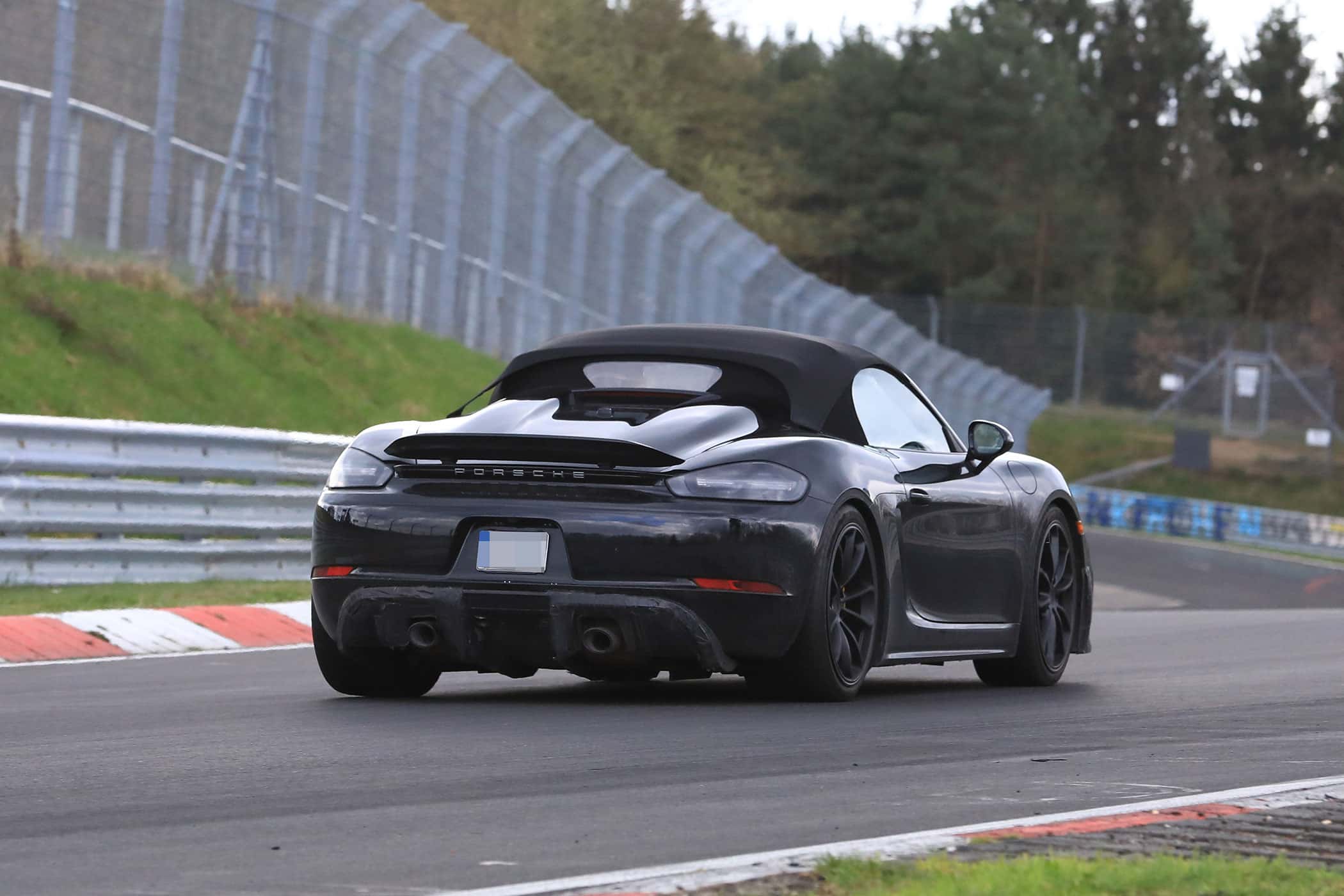 Erlkönig Porsche 718 Boxster Spyder