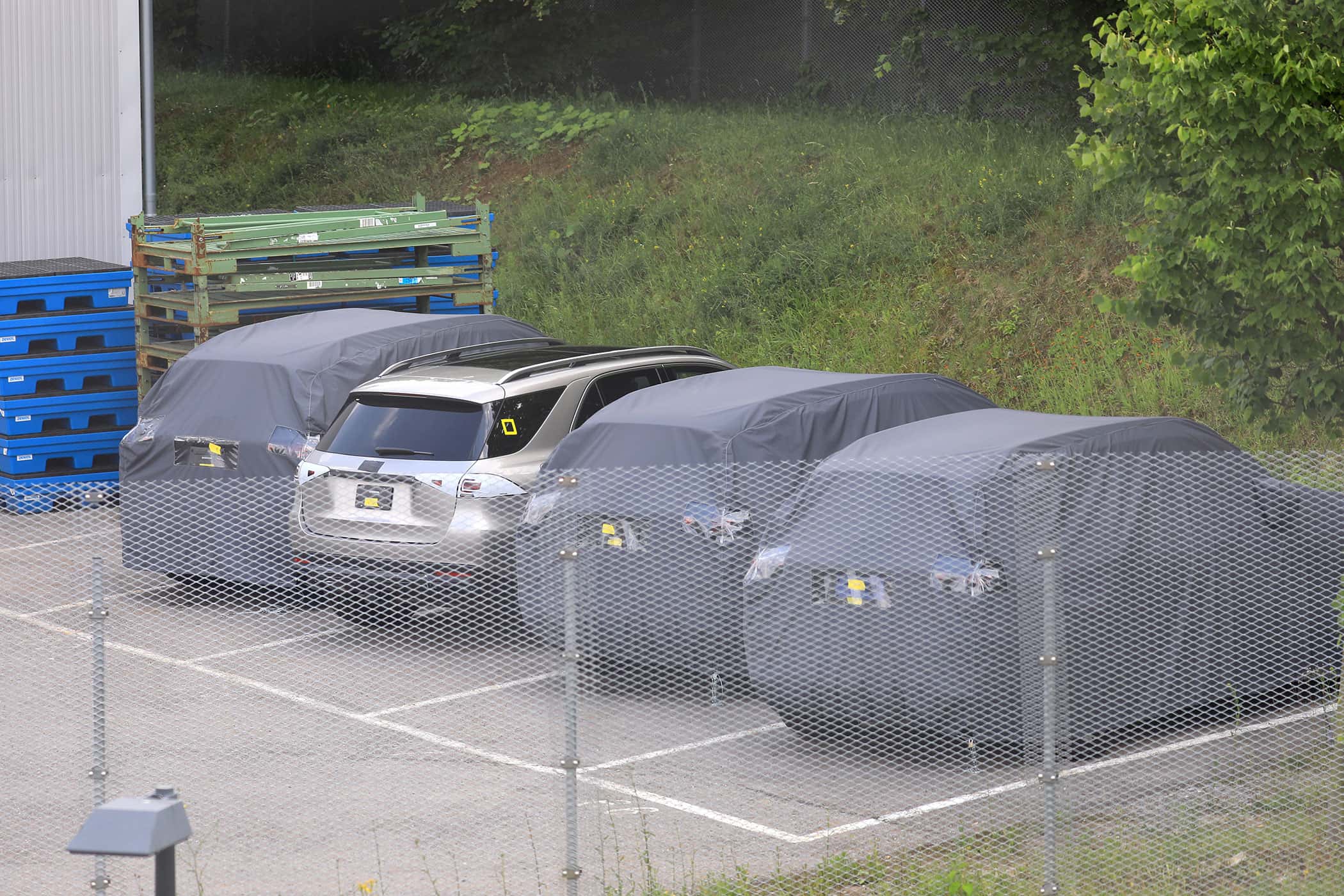 Erlkönig Mercedes GLE