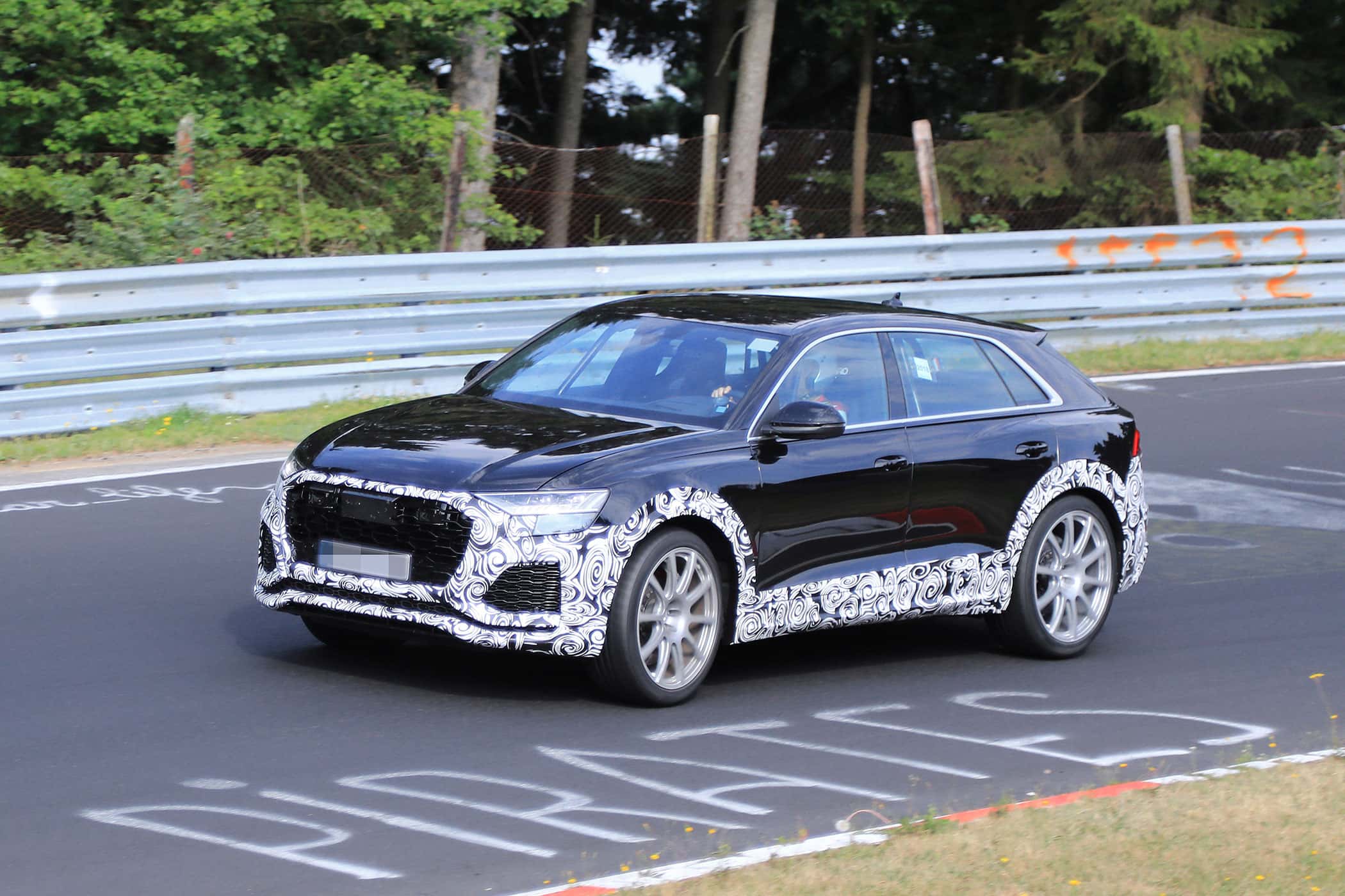 Erlkönig Audi RS Q8