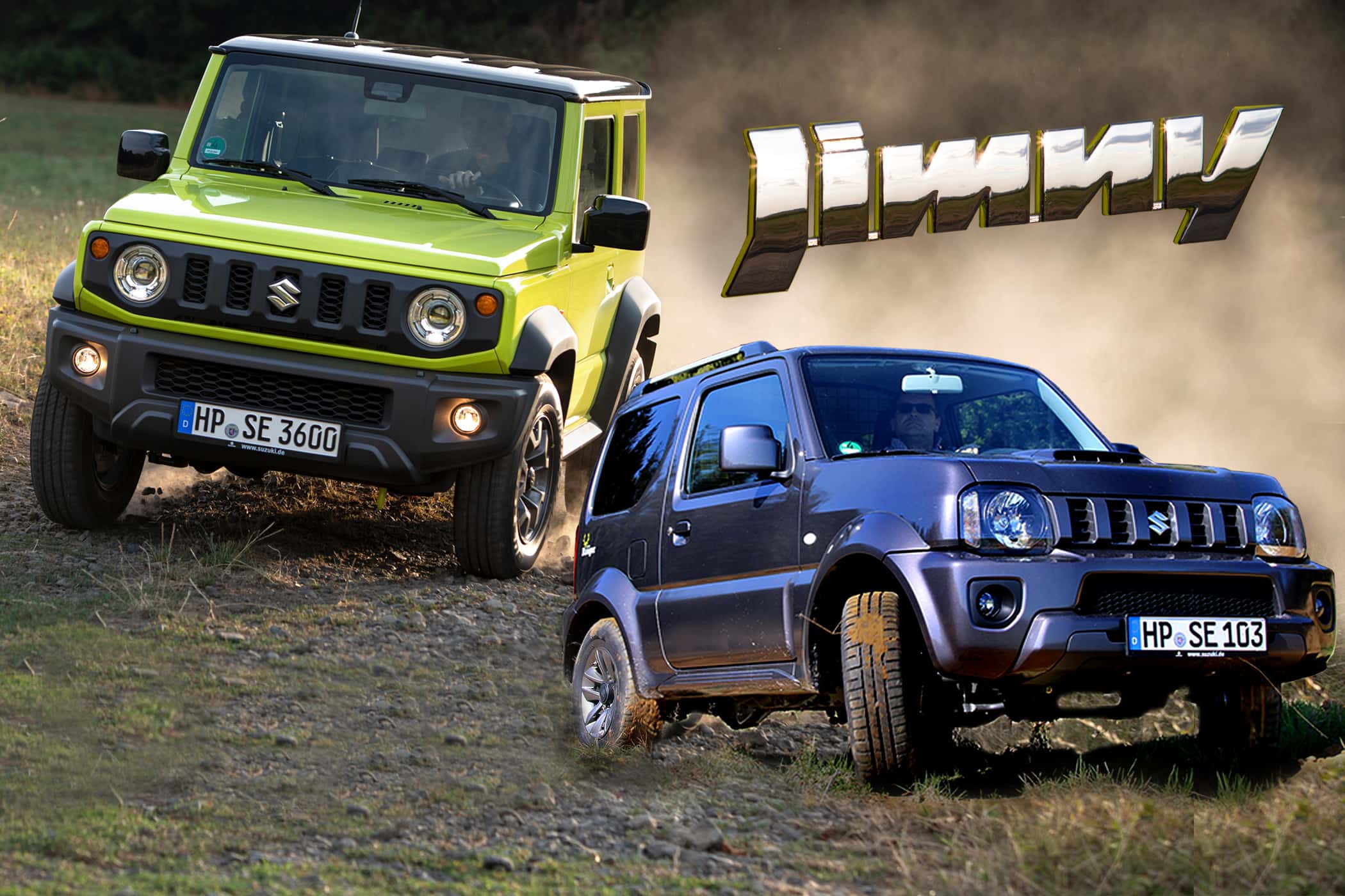 Suzuki Jimny Vergleich alt neu