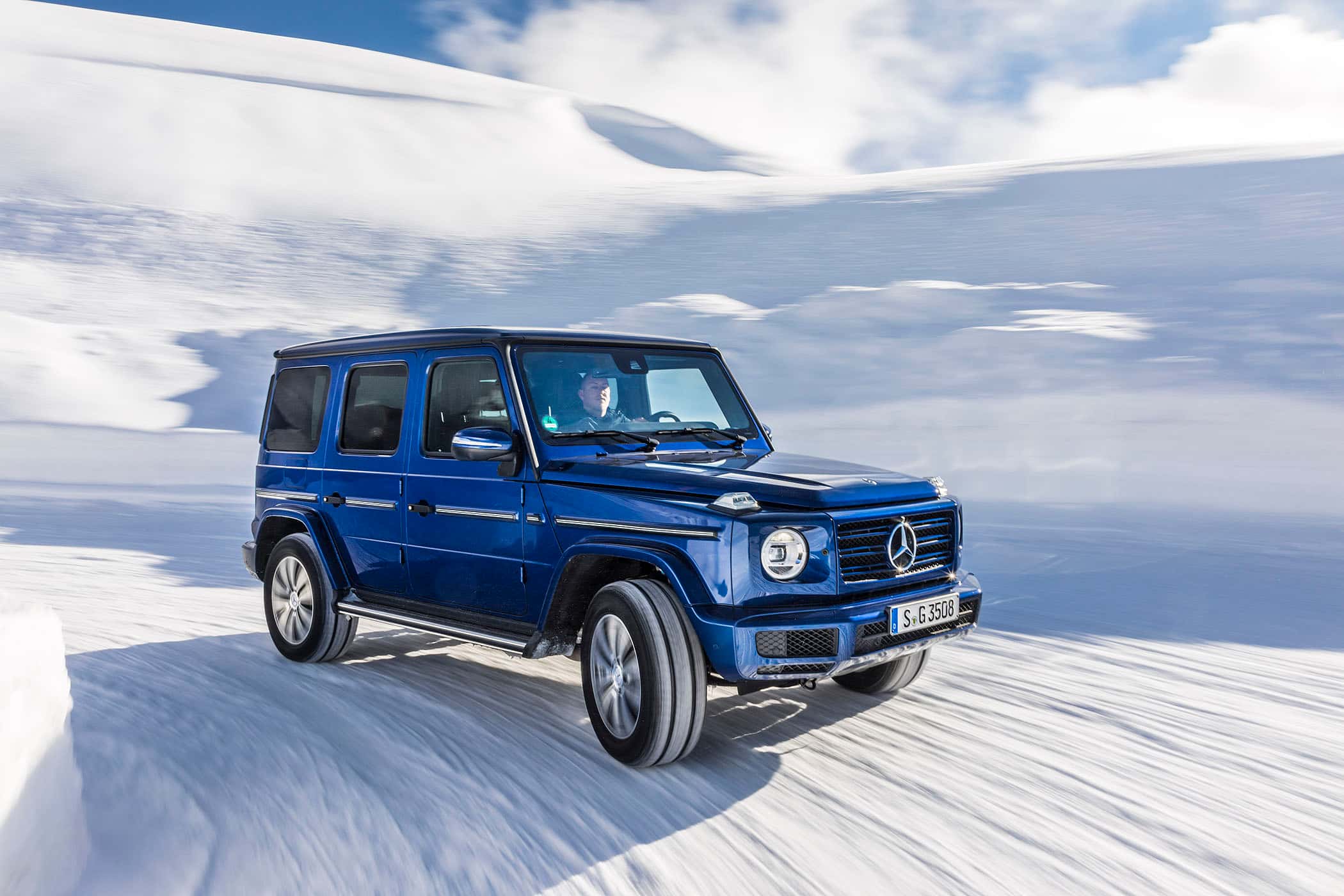Mercedes G 350 d Fahrbericht Hochgurgl / Timmelsjoch Winter 2018