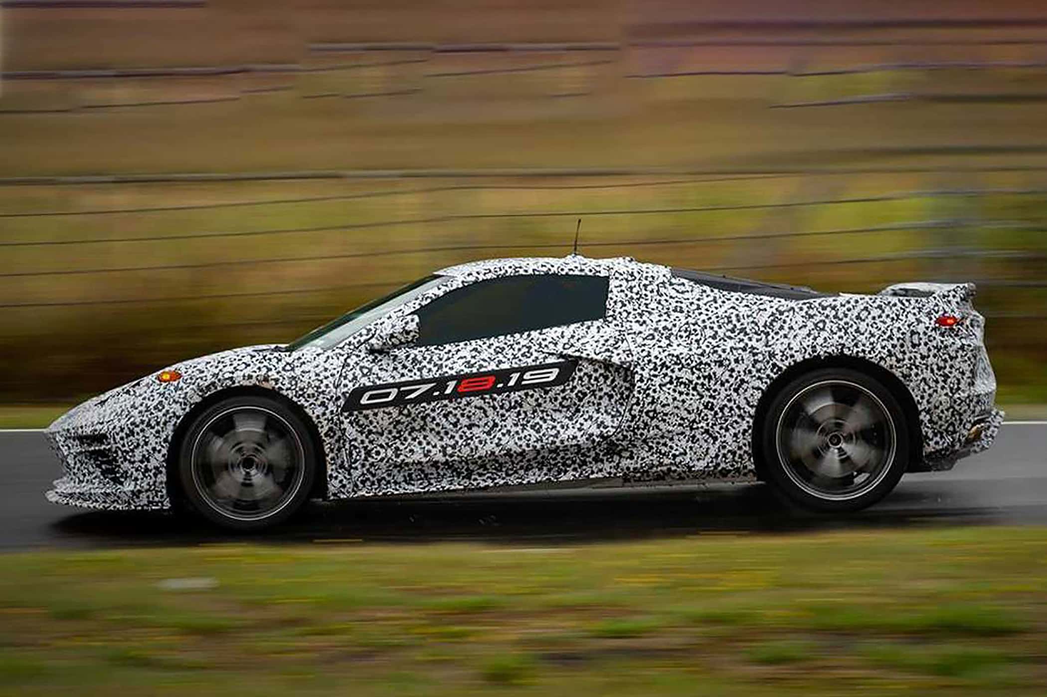 Chevrolet Corvette C8 Erlkönig