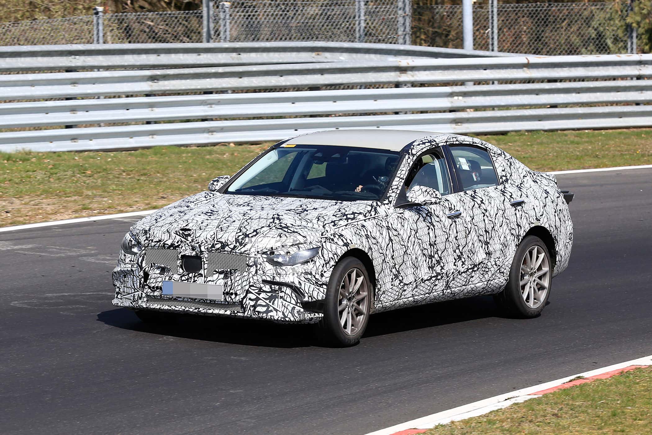 04/2019, Erlkönig, Mercedes C-Klasse Erlkönig Mercedes C-Klasse