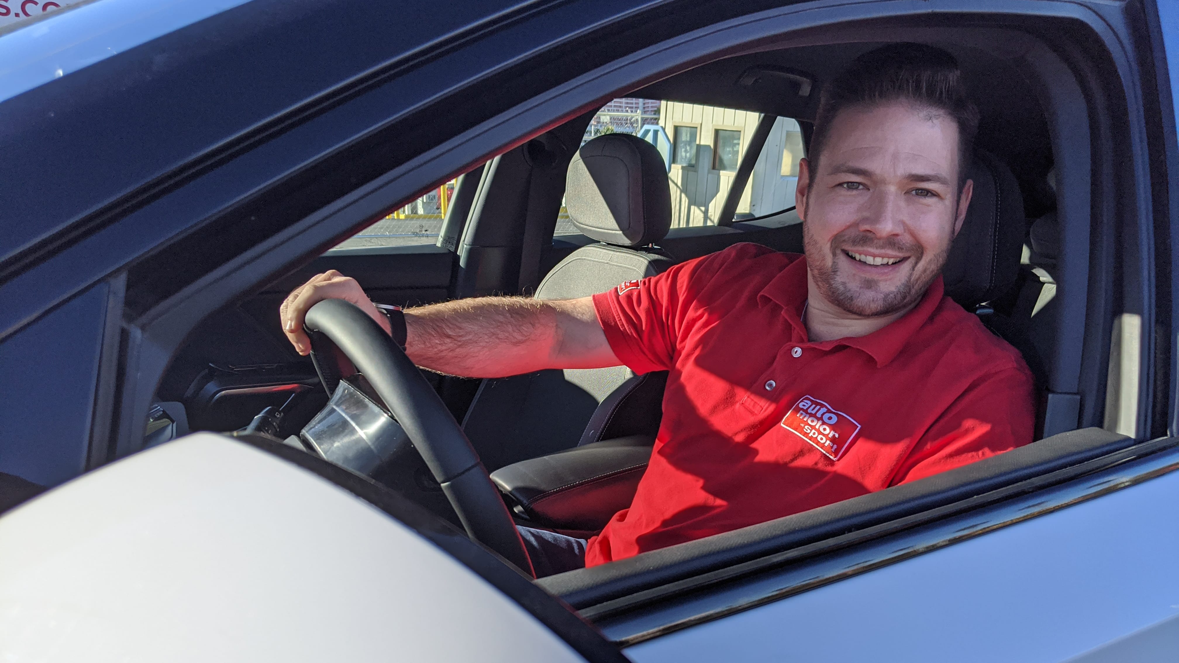 Erste Fahrt Byton M-Byte Erste Fahrt Byton M-Byte