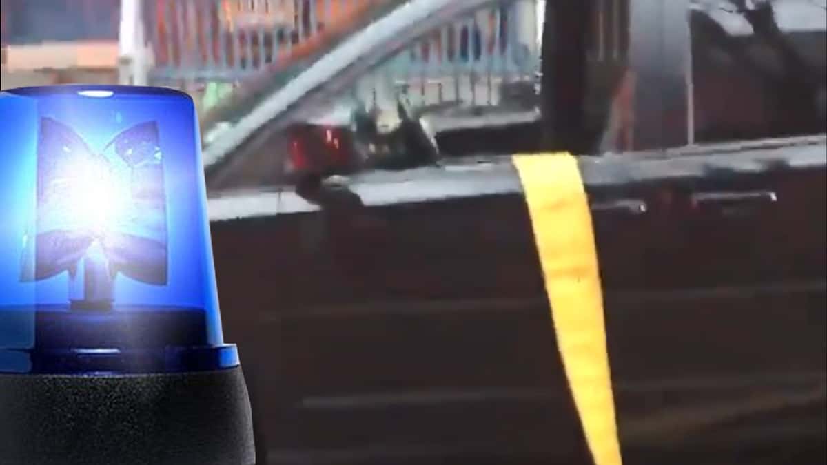 Feuerwehrschlauch im Auto