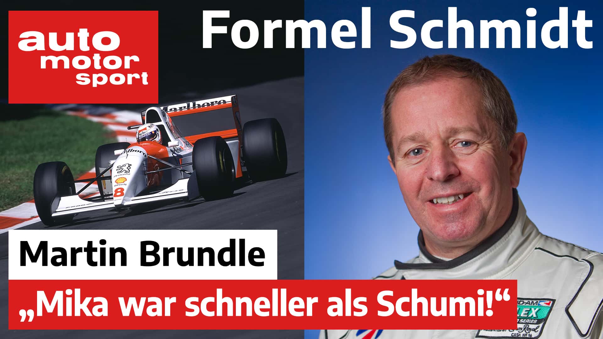Formel Schmidt - Martin Brundle - Teaserbild