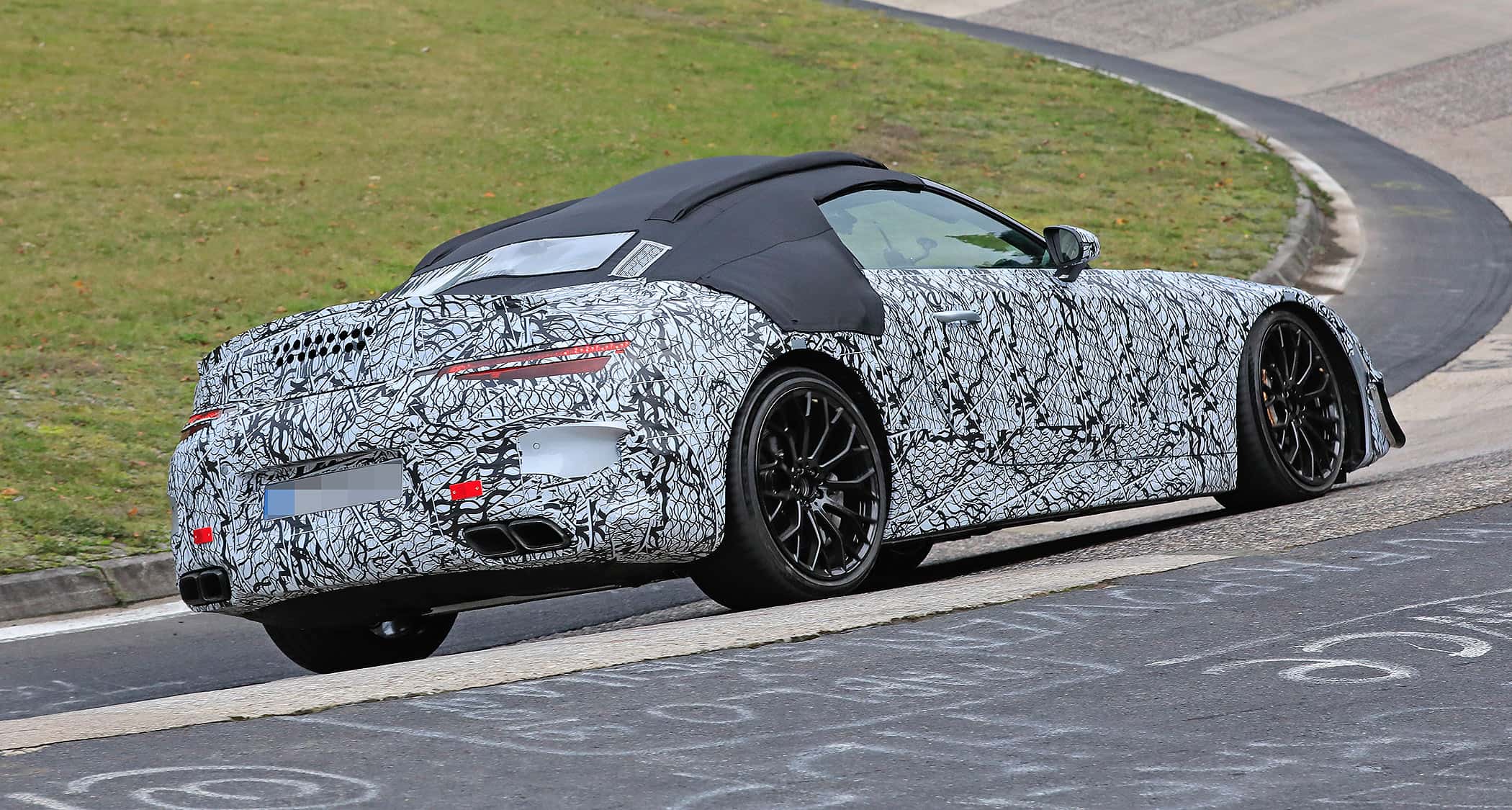 Mercedes AMG SL Erlkönig