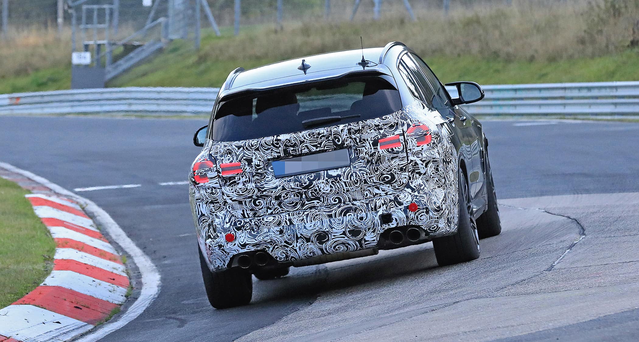 BMW X3 M Facelift Erlkönig