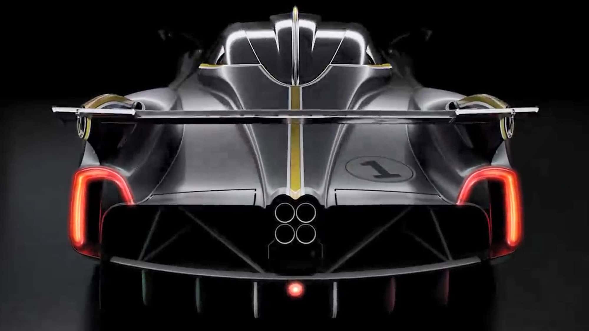 Pagani Huayra R offizielles Rendering 03/2021, Pagani Huayra R offizielles Rendering