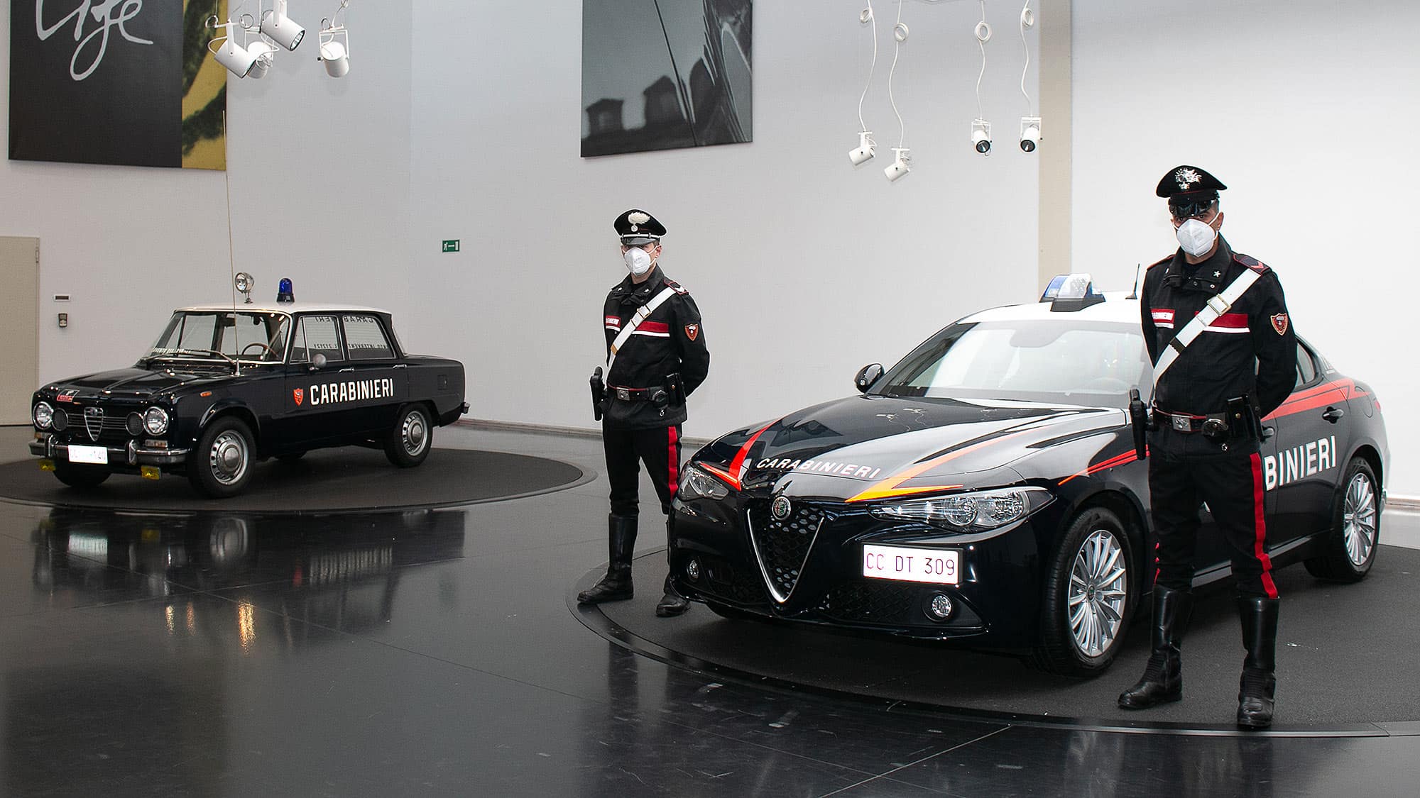 05/2021, Alfa Romeo Giulia Polizeiauto Carabinieri Italien