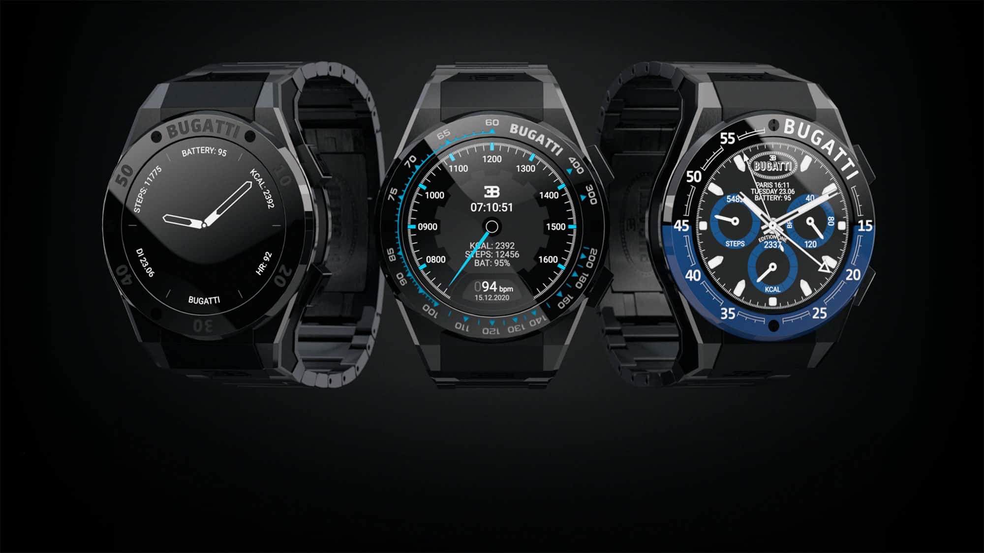 05/2021, Bugatti Smart Watch Ceramique Edition One Bugatti Smart Watch Ceramique Edition One
