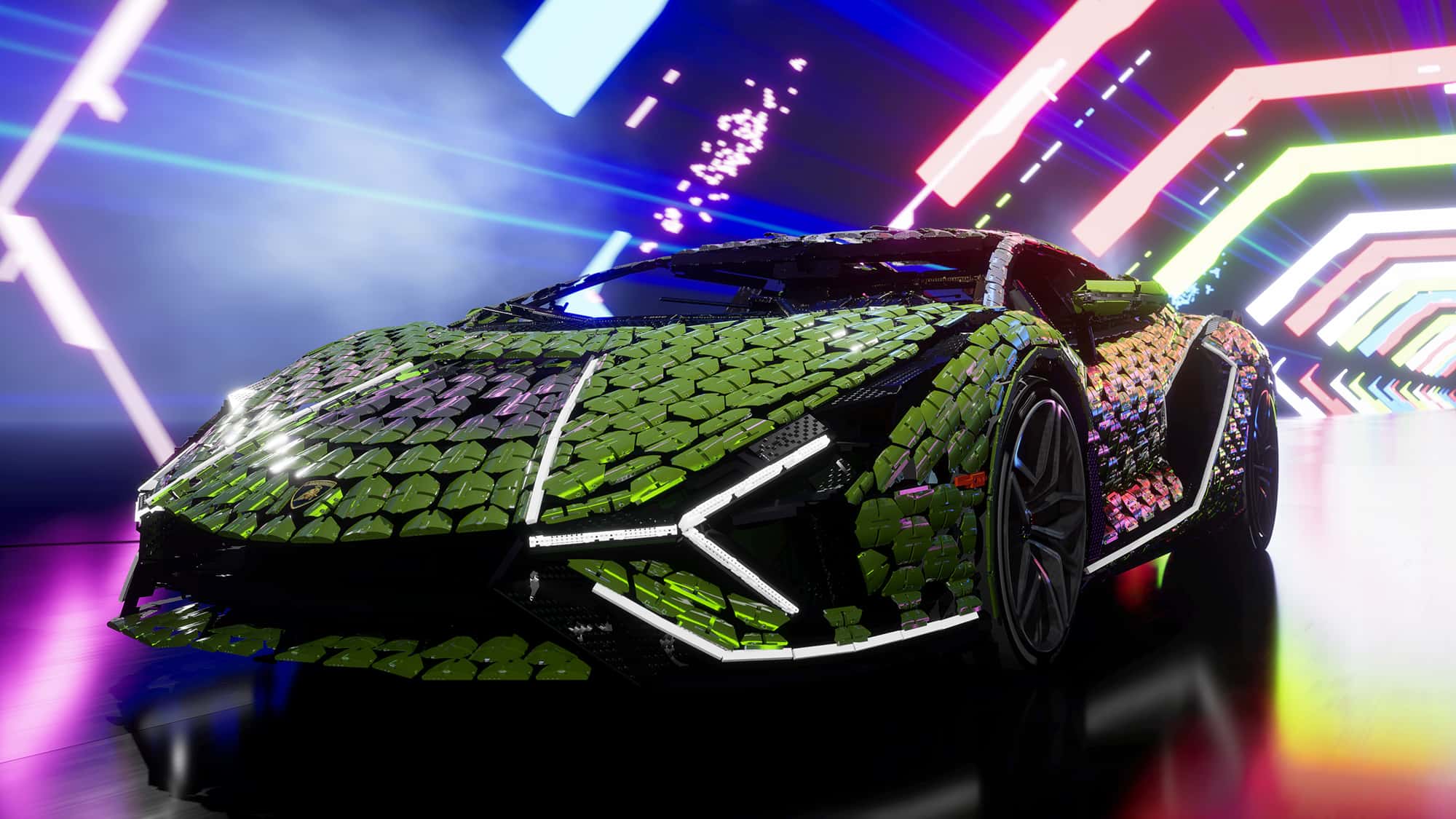 Lamborghini Sian - Lego - 1:1-Modell - 2021 Lamborghini Sian - Lego - 1:1-Modell - 2021