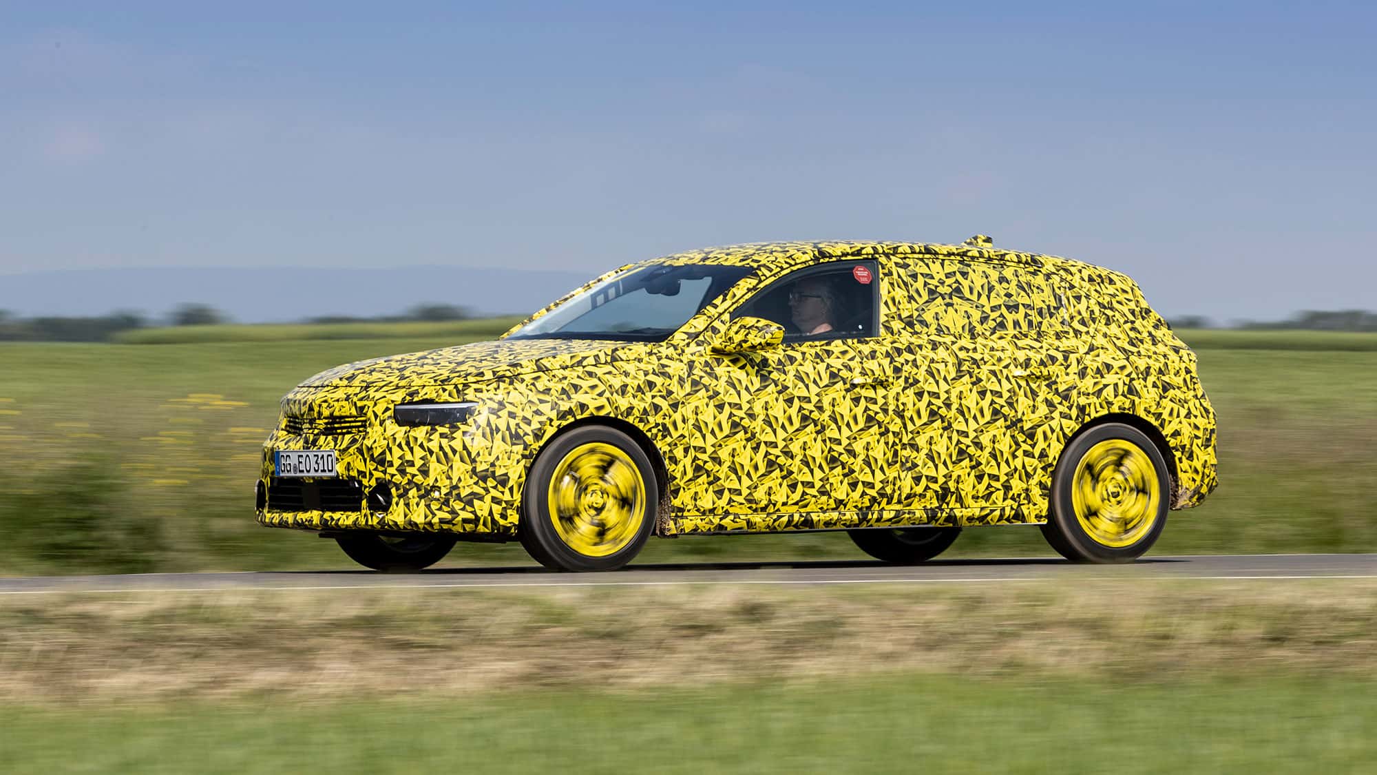 Erlkönig Opel Astra