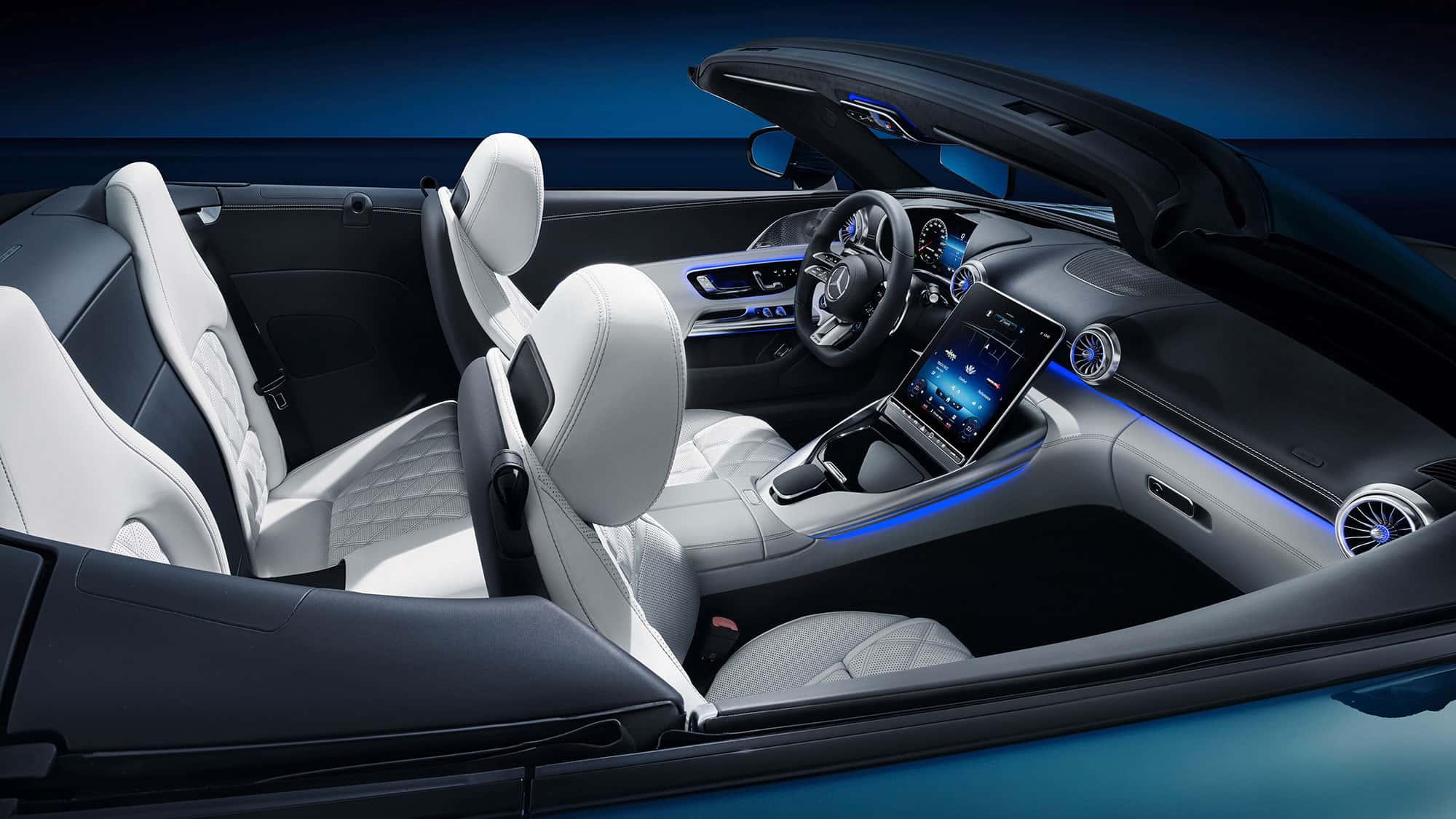 Mercedes SL Interieur