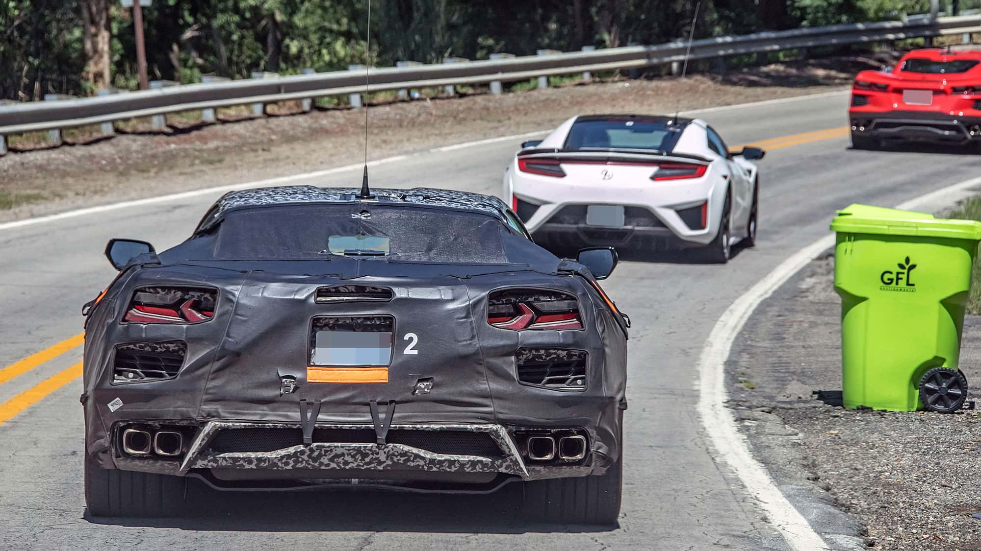 Erlkönig Chevrolet Corvette E-Ray