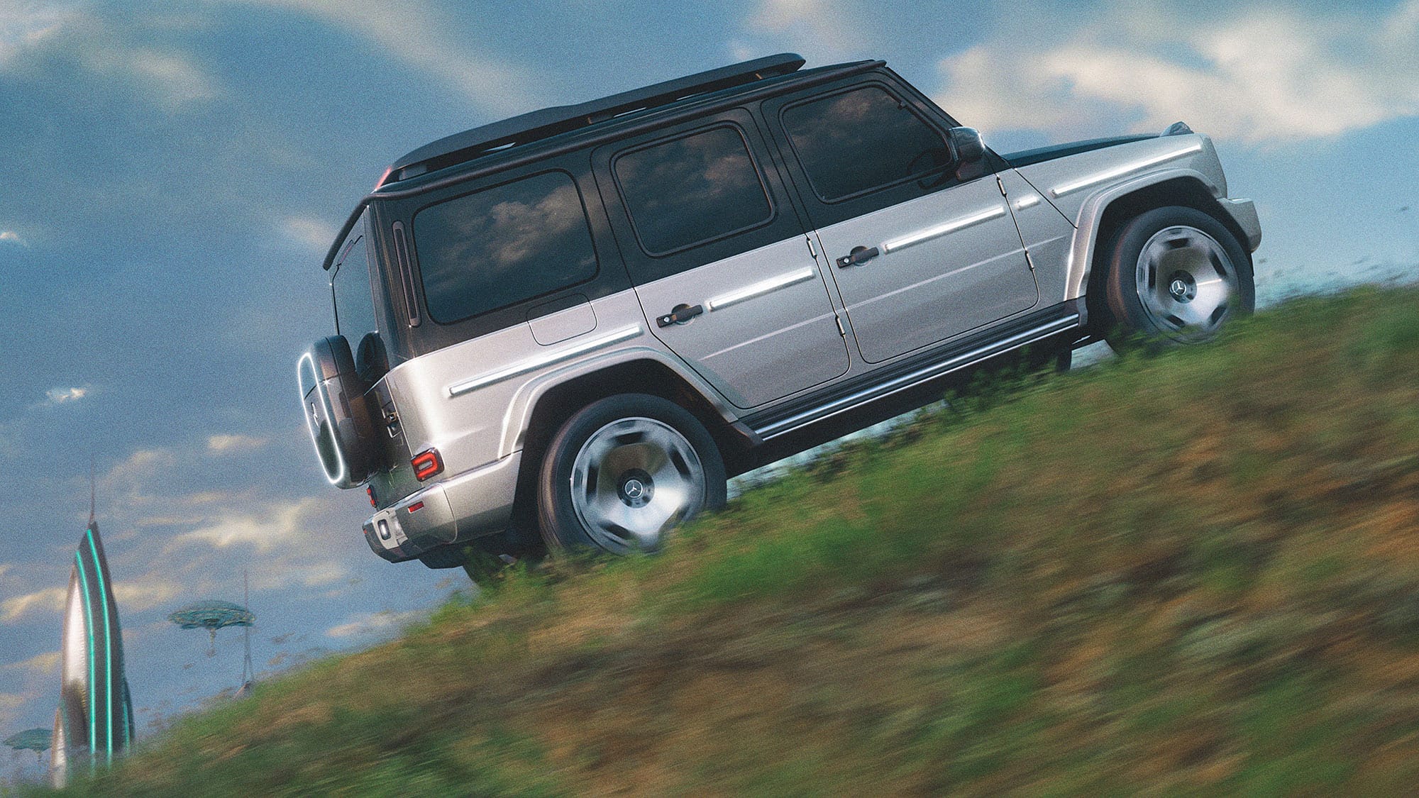 09/2021, Mercedes Concept EQG Studie IAA 2021