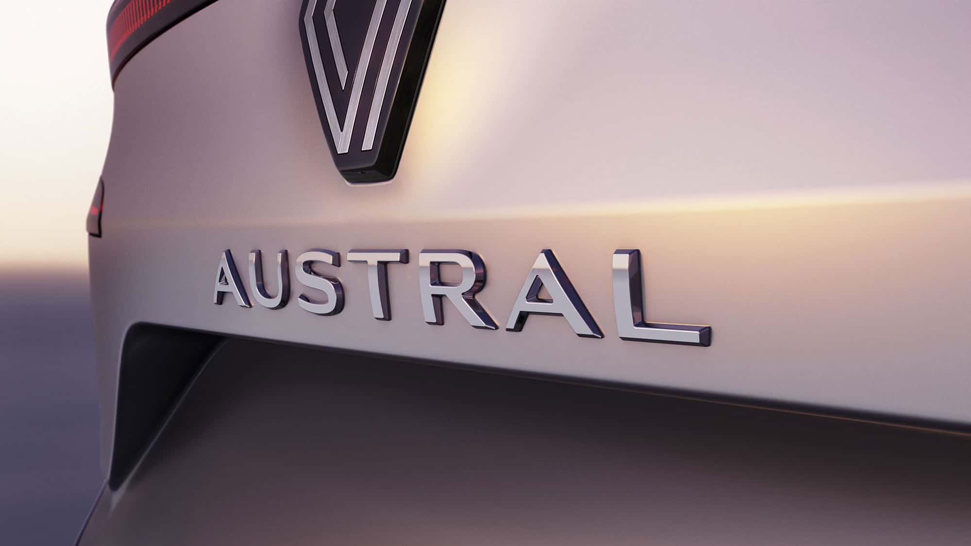 12/2021, Renault Austral Kompakt-SUV Kadjar-Ersatz Schriftzug