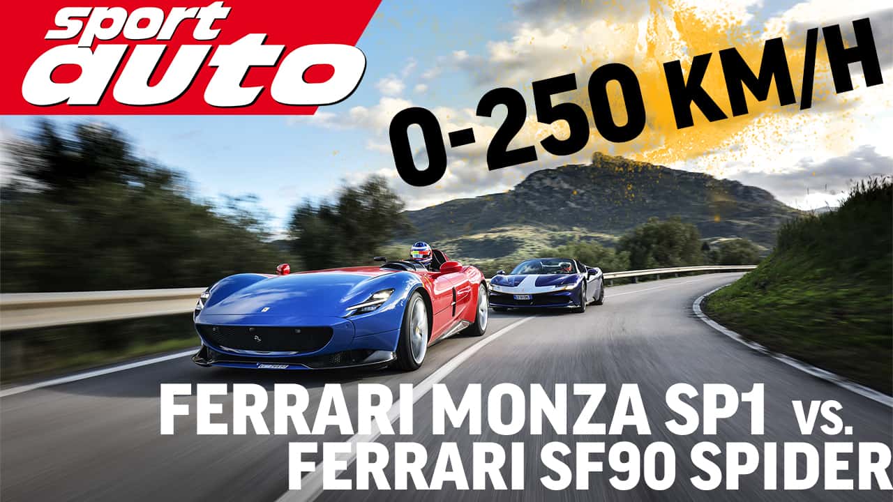 Ferrari Monza Sp1; Ferrari SF90 Spider; Targa Florio