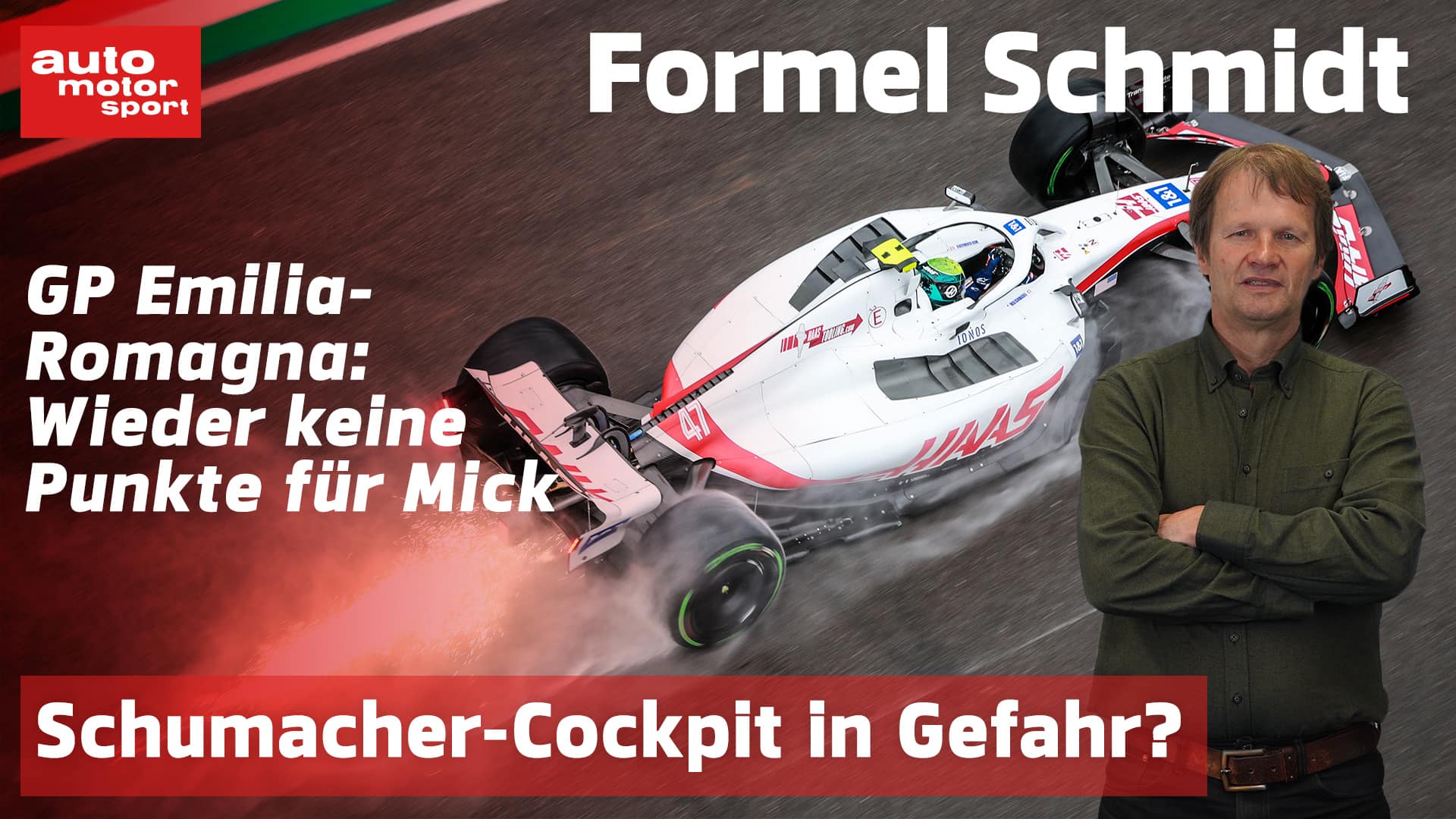 Formel-Schmidt-Teaser - Mick Schumacher - GP Emilia Romagna - Imola - 2022 Formel-Schmidt-Teaser - Mick Schumacher - GP Emilia Romagna - Imola - 2022