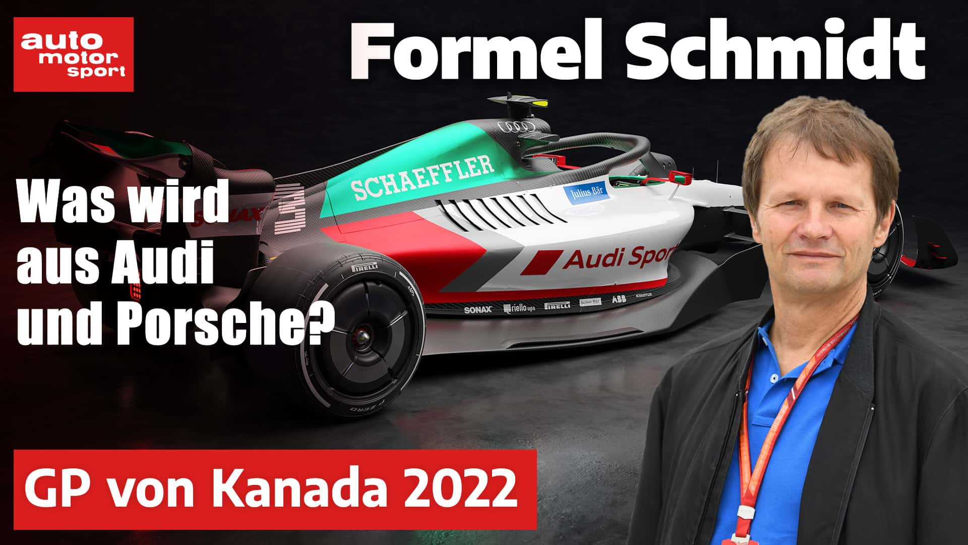 Formel Schmidt Teaser - Audi F1 Auto