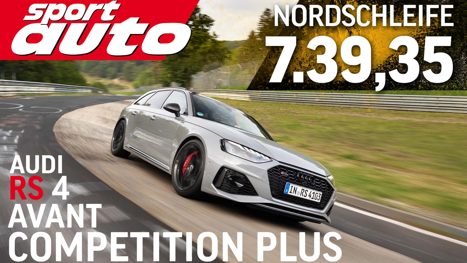 sport auto, Supertest, Audi RS4